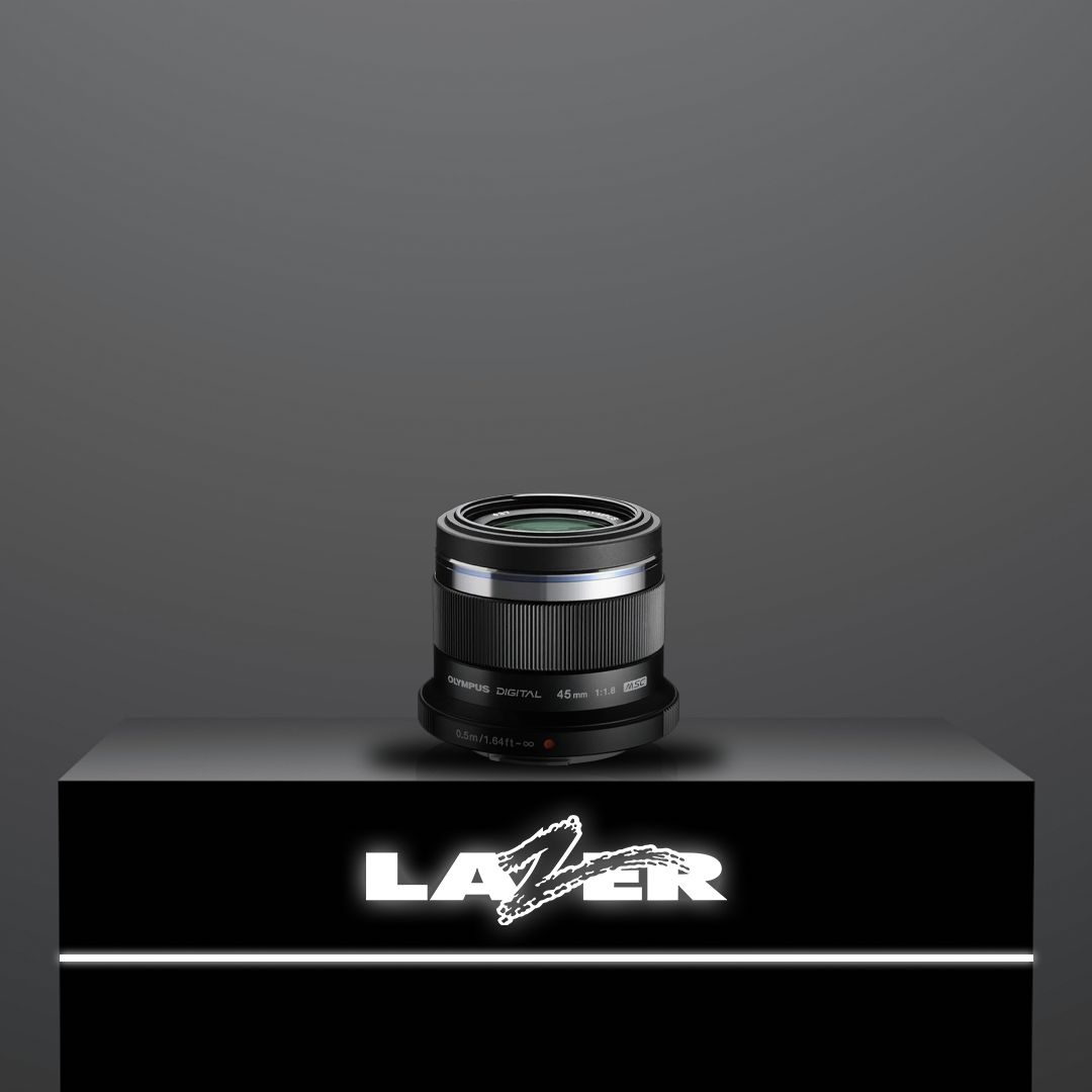 OM System M.Zuiko Digital 45mm F1.8 Lens, Colour: Black