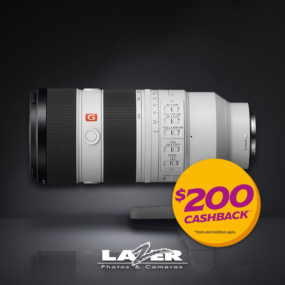 Sony FE 70-200mm F2.8 GM OSS II (E-Mount) Lens