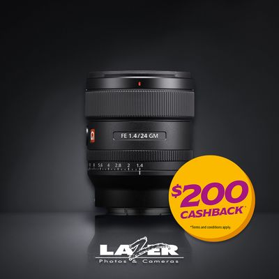 Sony FE 24mm F1.4 GM (E-Mount) Lens