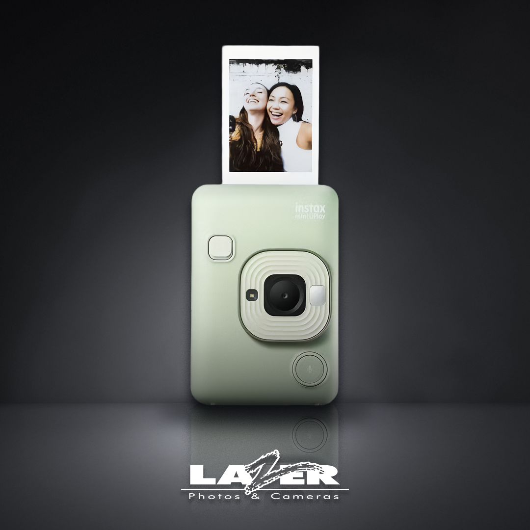Fujifilm Instax Mini LiPlay - Hybrid Instant Camera, Colour: Matcha Green