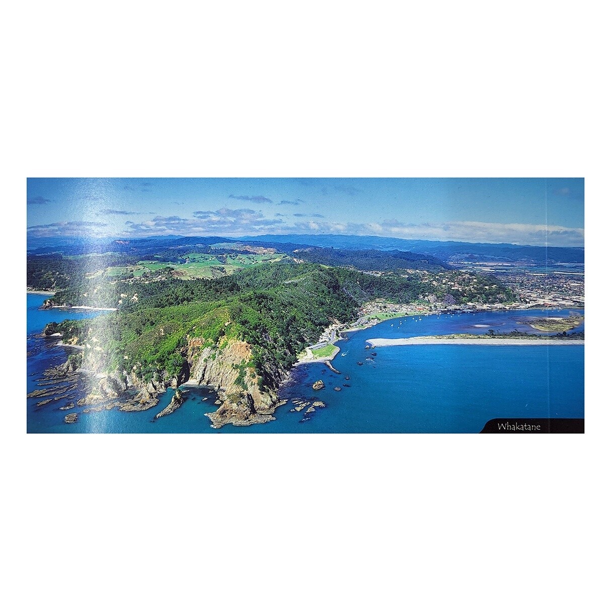 Whakatāne Panoramic Postcard