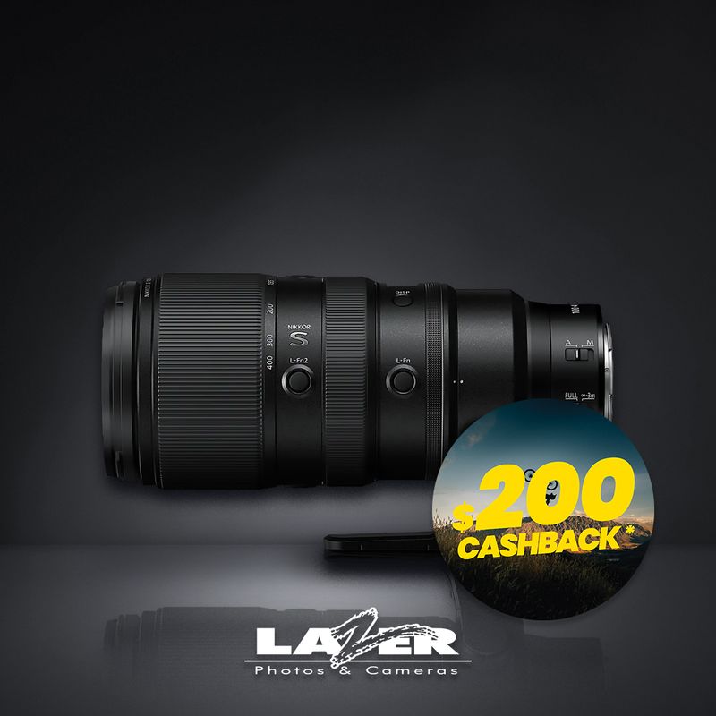 Nikon Nikkor Z FX 100-400mm F4.5-5.6 VR S-Line Super Telephoto Lens