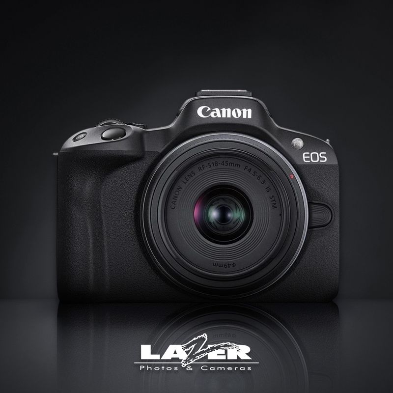 Canon EOS R50 with RF-S 18-45mm F4.5-6.3 IS STM Lens