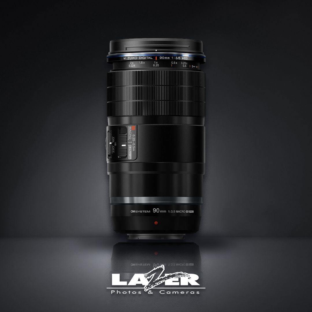 OM System M.Zuiko Digital ED 90mm F/3.5 Macro IS Pro Lens