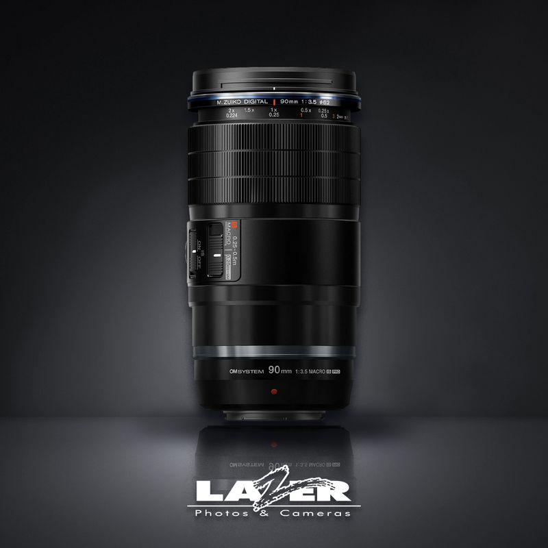 OM System M.Zuiko Digital ED 90mm F/3.5 Macro IS Pro Lens