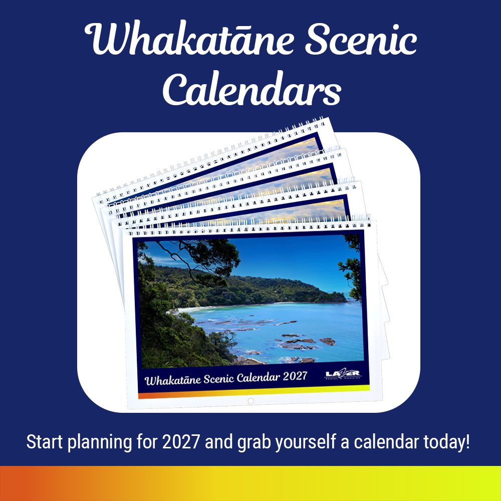 Whakatane Scenic Calendar 2027