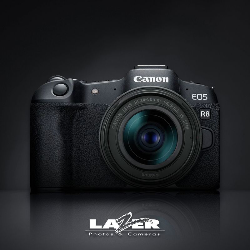 Canon EOS R8 with with RF 24-50mm f4.5-6.3 IS STM Kit