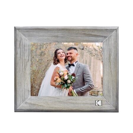 Kodak 8inch Classic Photo Frame (Wi-Fi Enabled), Colour: Rustic
