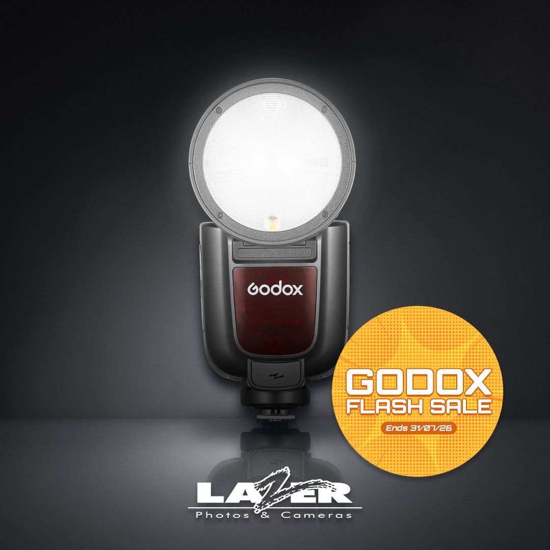 Godox V1 Round Head Camera Flash (for Nikon)