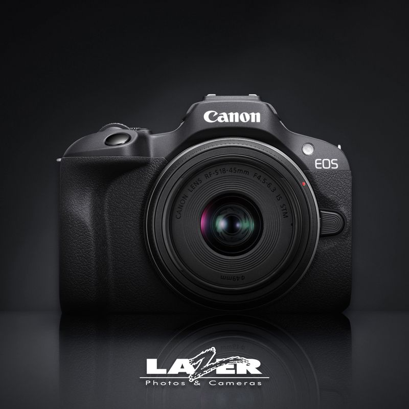 Canon EOS R100 with RF-S 18-45mm F4.5-6.3 IS STM Lens