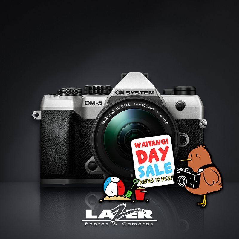 OM System OM-5 Mark II with 14-150mm F4-5.6 II Kit