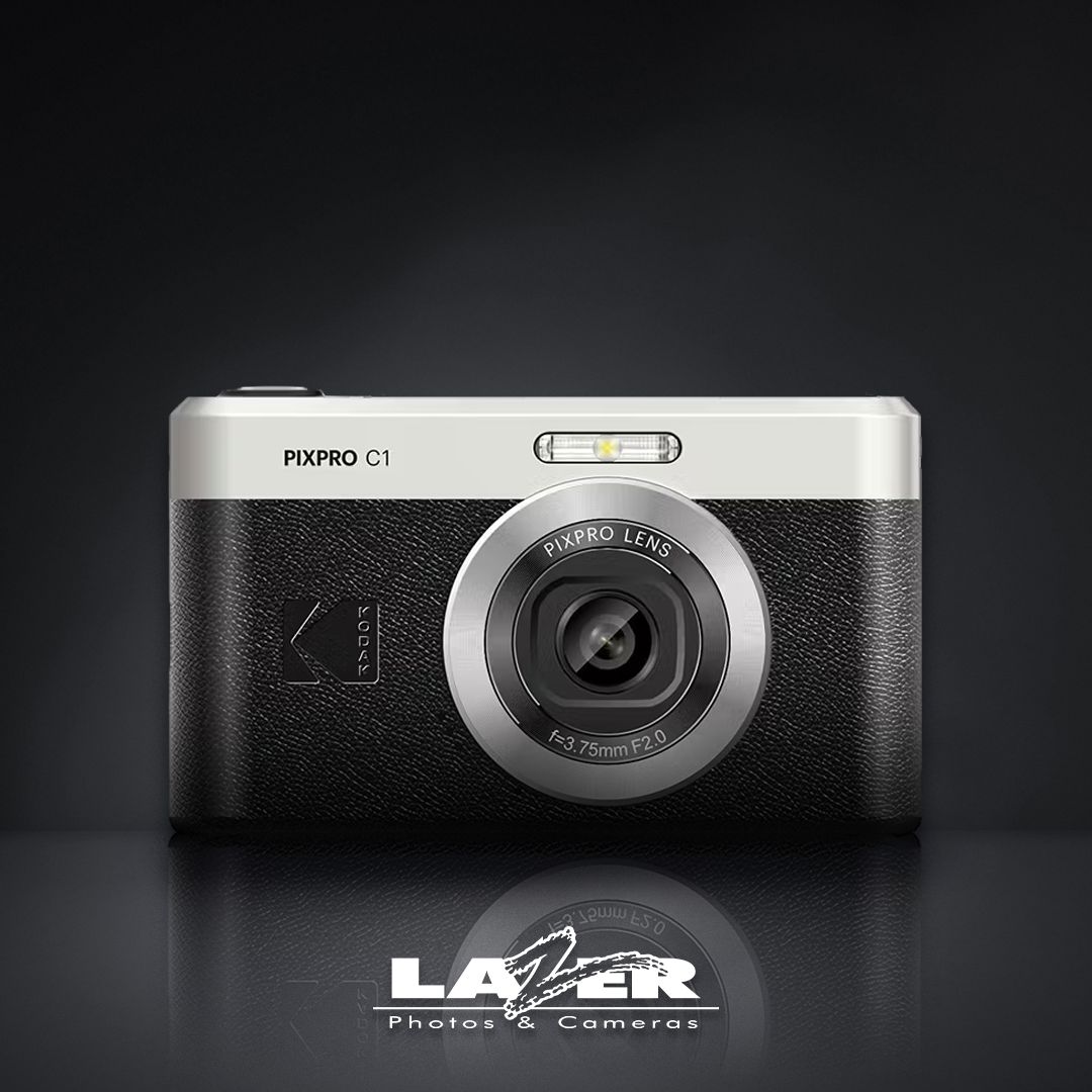 Kodak PIXPRO C1 Digital Compact Camera, Colour: Black