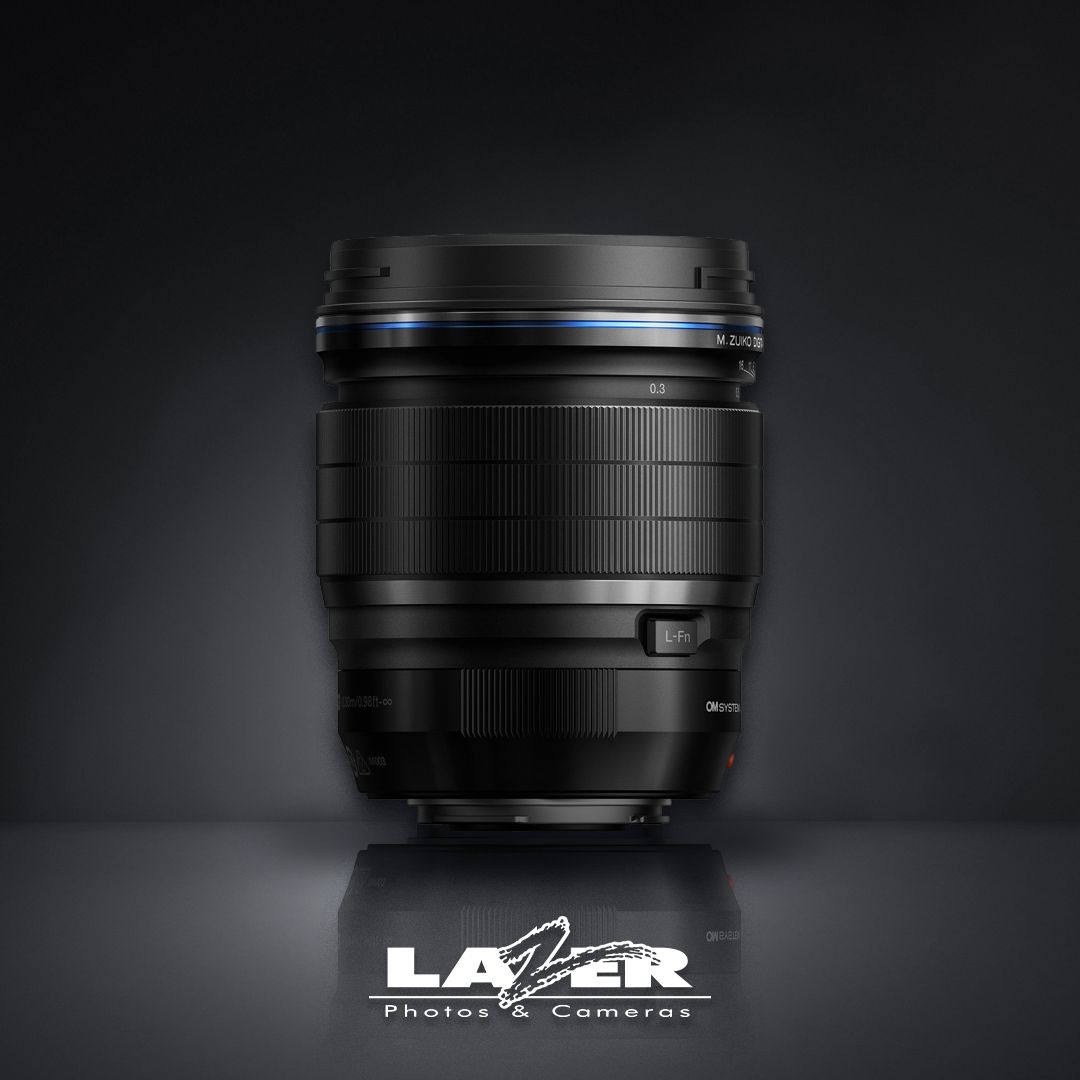 OM System M.Zuiko ED 25mm f1.2 PRO Lens, Colour: Black