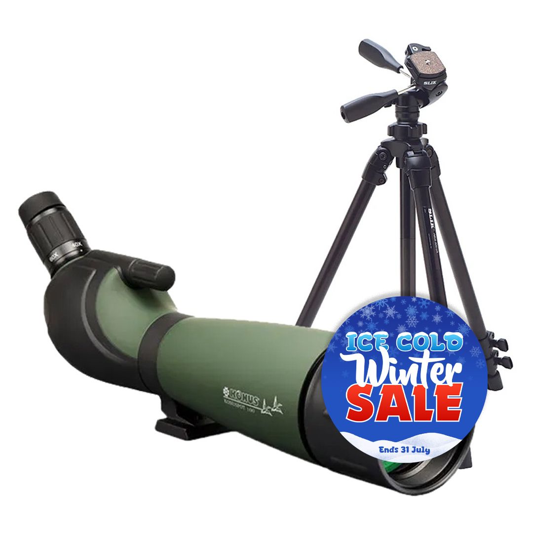 Konus KonuSpot 100 &amp; SLIK 300DX Tripod Combo