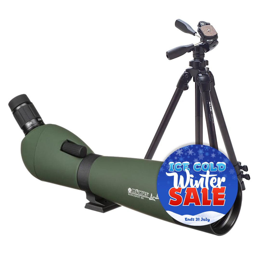 Konus KonuSpot 80 &amp; SLIK 300DX Tripod Combo