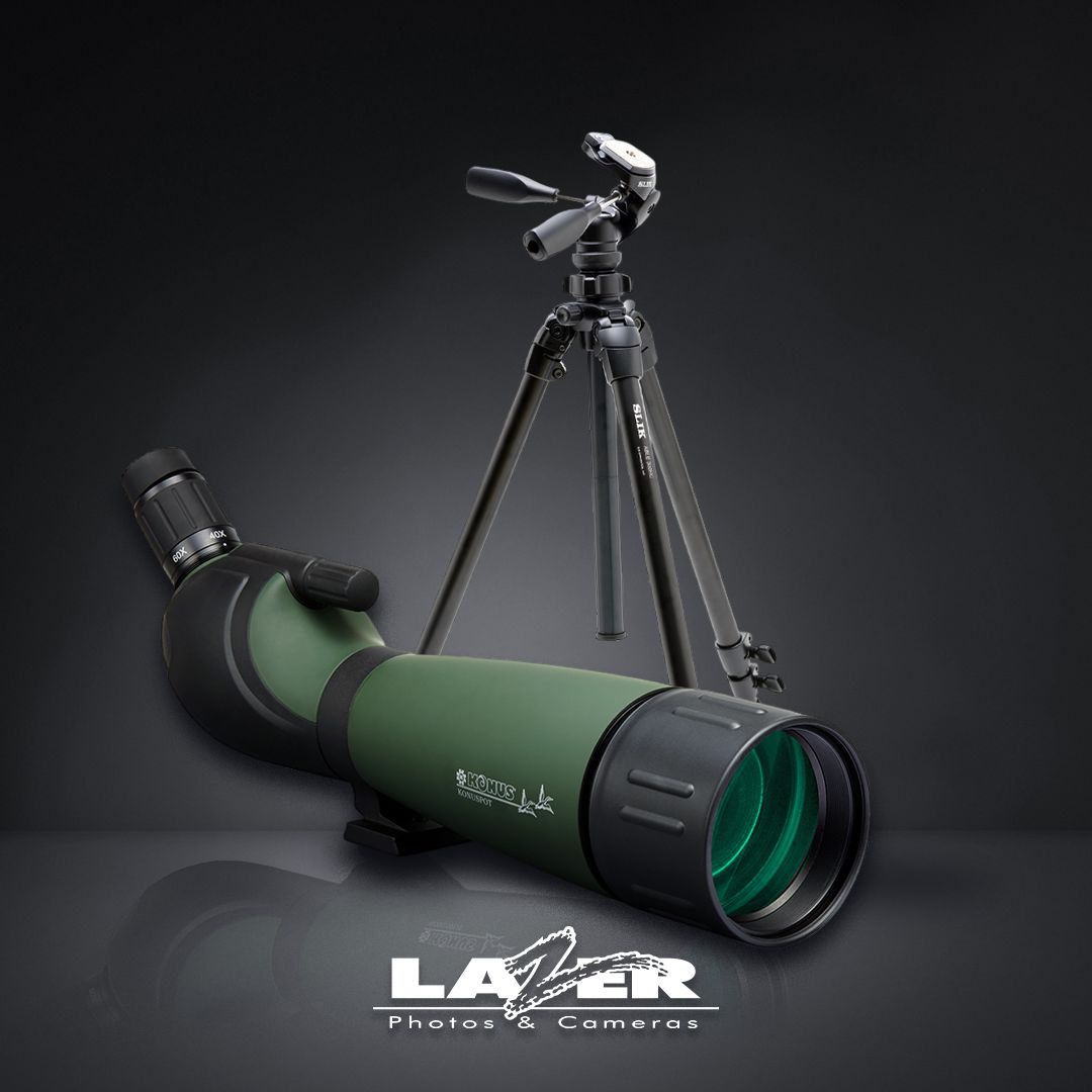 Konus KonuSpot 80 &amp; SLIK 300DX Tripod Combo