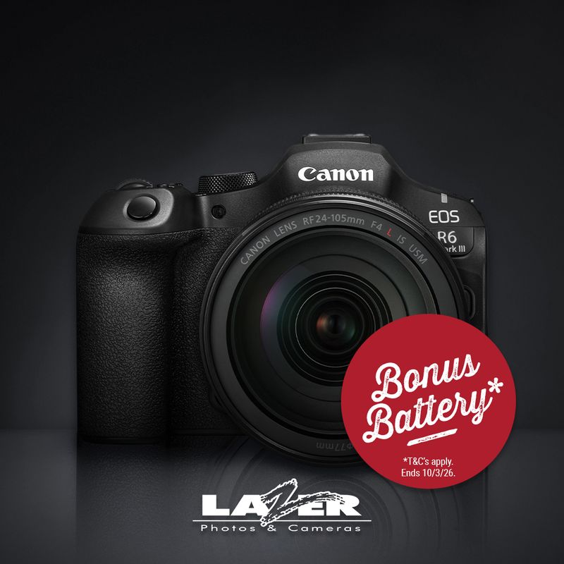 Canon EOS R6 Mark III with 24-105mm f4 L IS USM Lens