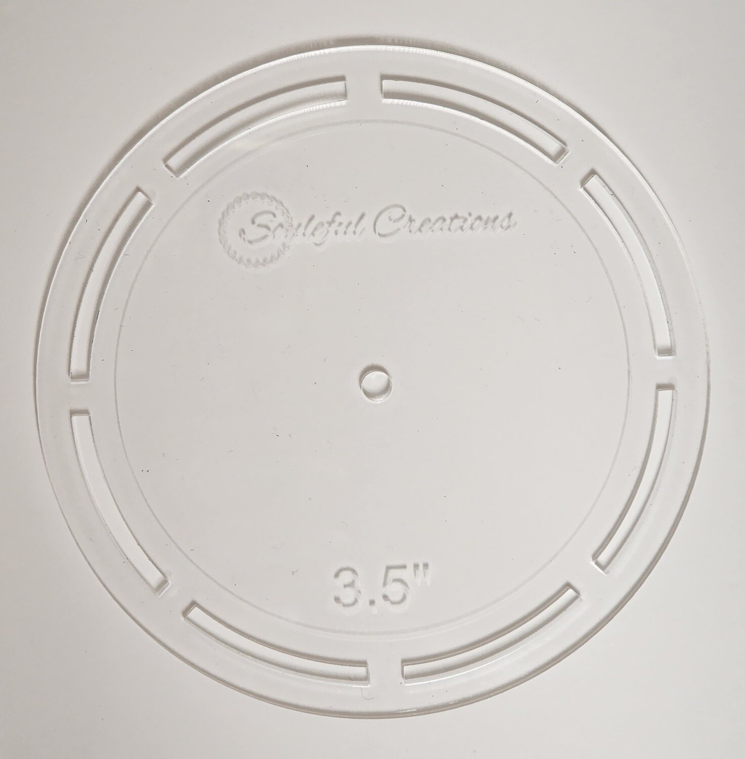 Round Acrylic Template