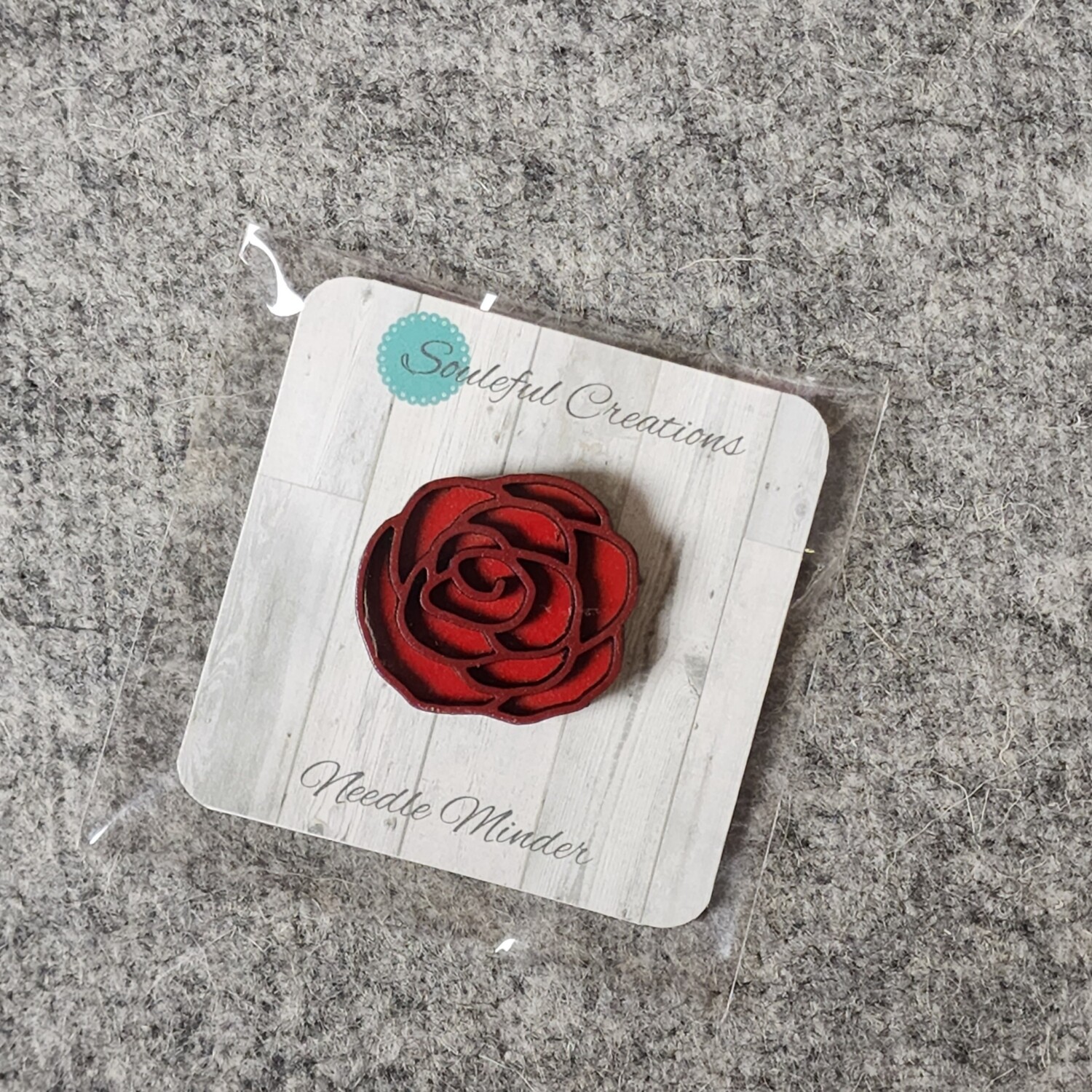 Floral Hand Painted Needle Minder