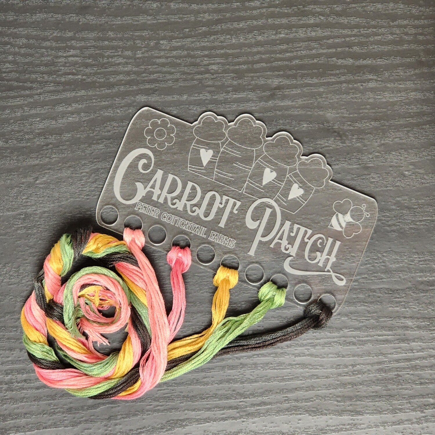 Carrot Patch Acrylic Floss Keep