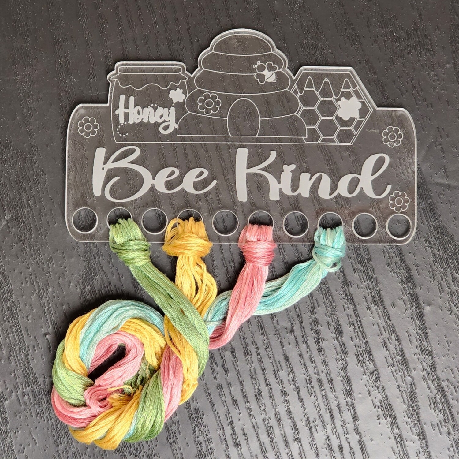 Bee Kind Acrylic Floss Keep