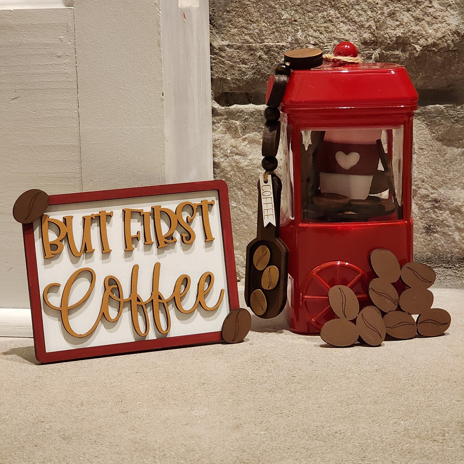 Coffee Lover  DIY Tiered Tray
