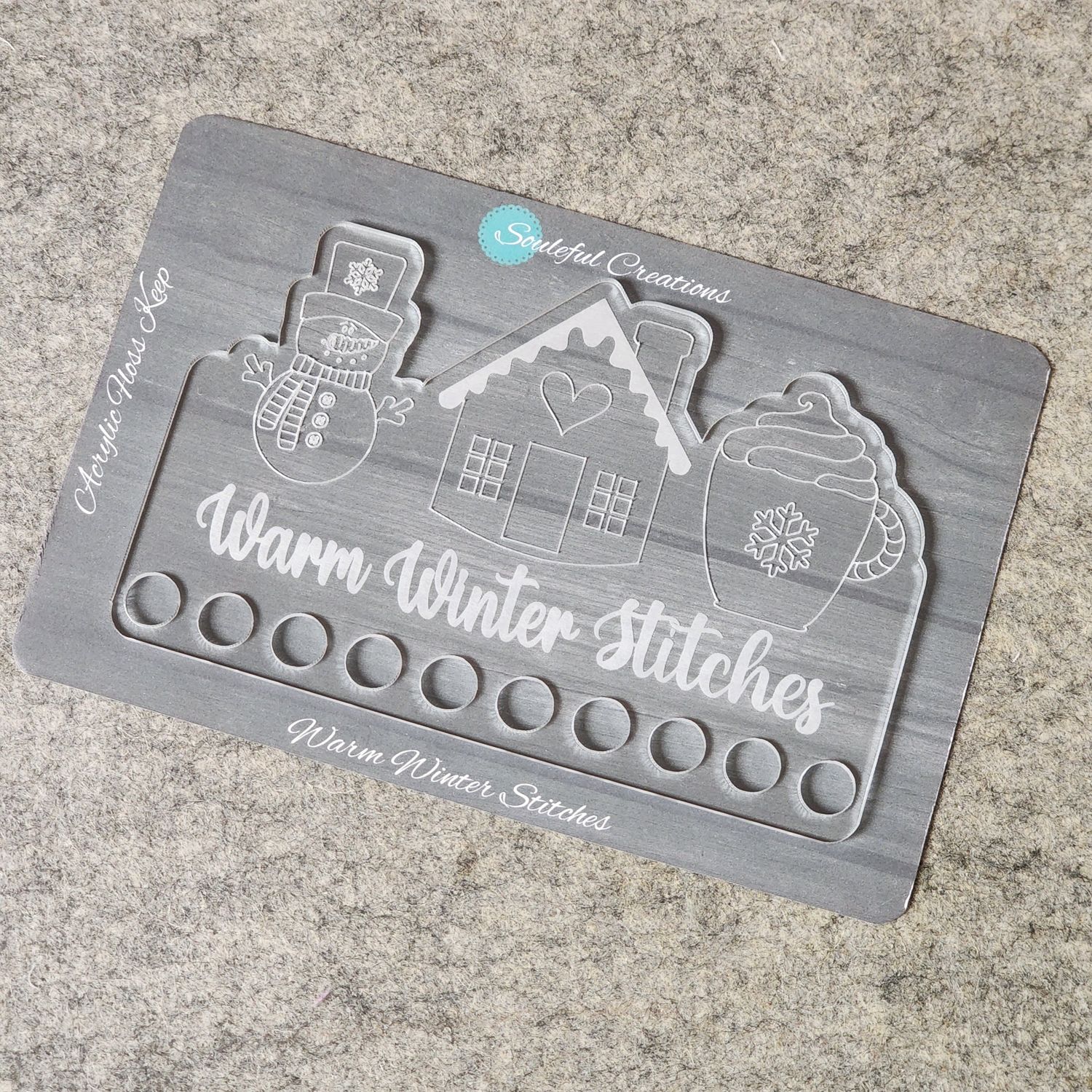 Warm Winter Stitches Acrylic Floss Keep