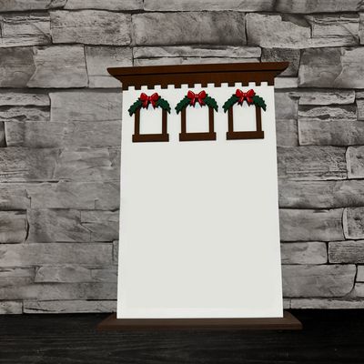 Small Town Christmas Village Mercantile Finishing Piece
