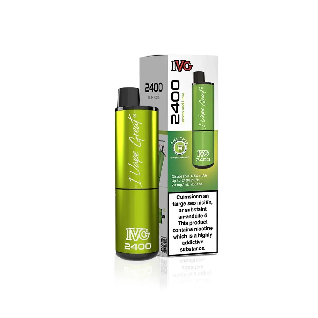 IVG 2400 Lemon-Lime - 5 pack