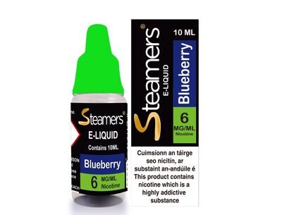 Pack of 5 Blueberry 6mg