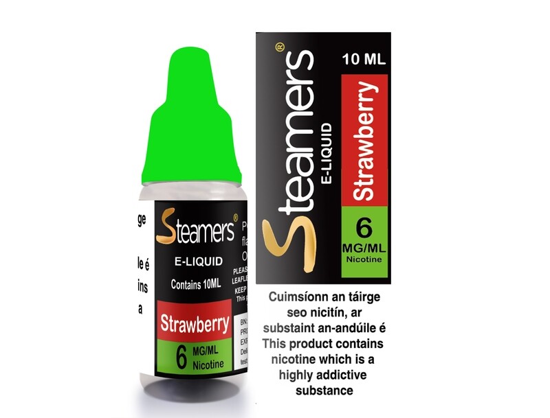 Pack of 5 Strawberry 6mg
