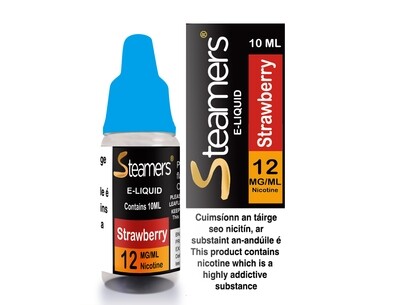 Pack of 5 Strawberry 12mg