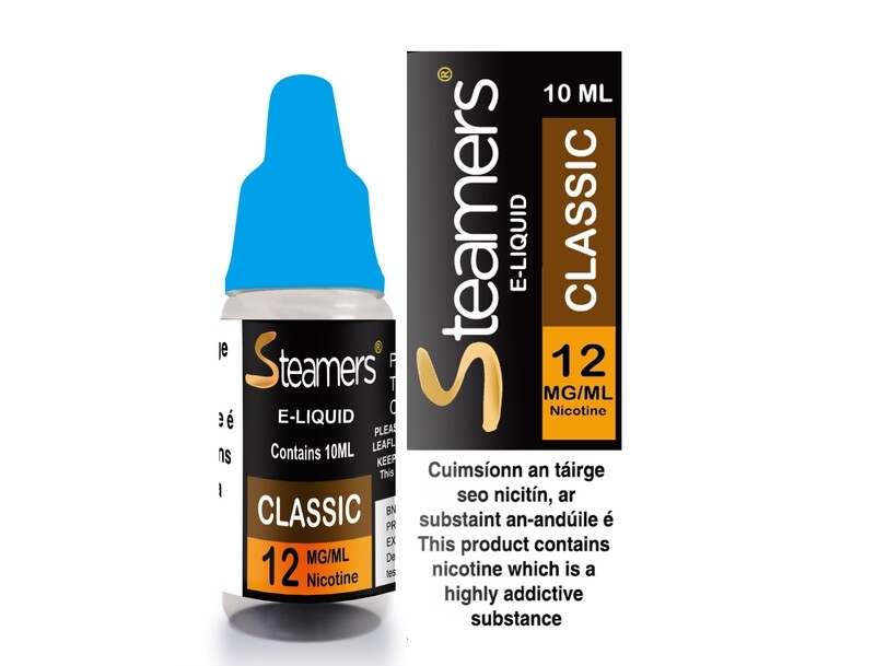 Pack of 5 Classic Tobacco 12mg