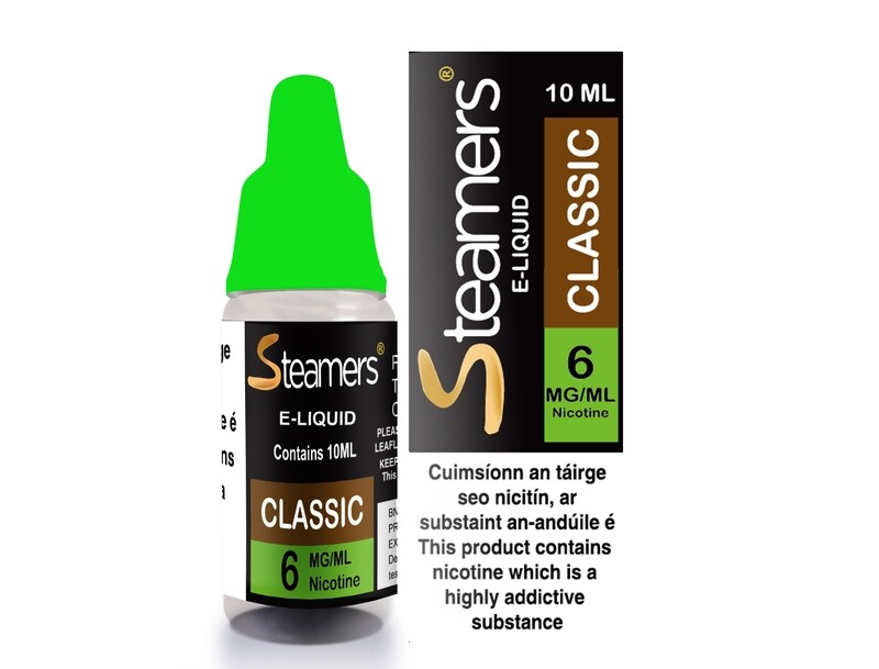 Pack of 5 Classic Tobacco 6mg
