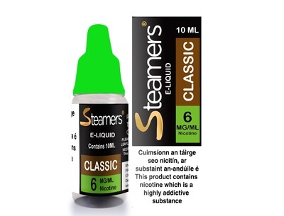 Pack of 5 Classic Tobacco 6mg