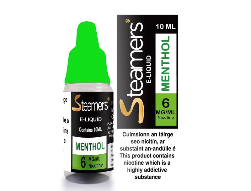 Pack of 5 Menthol 6mg