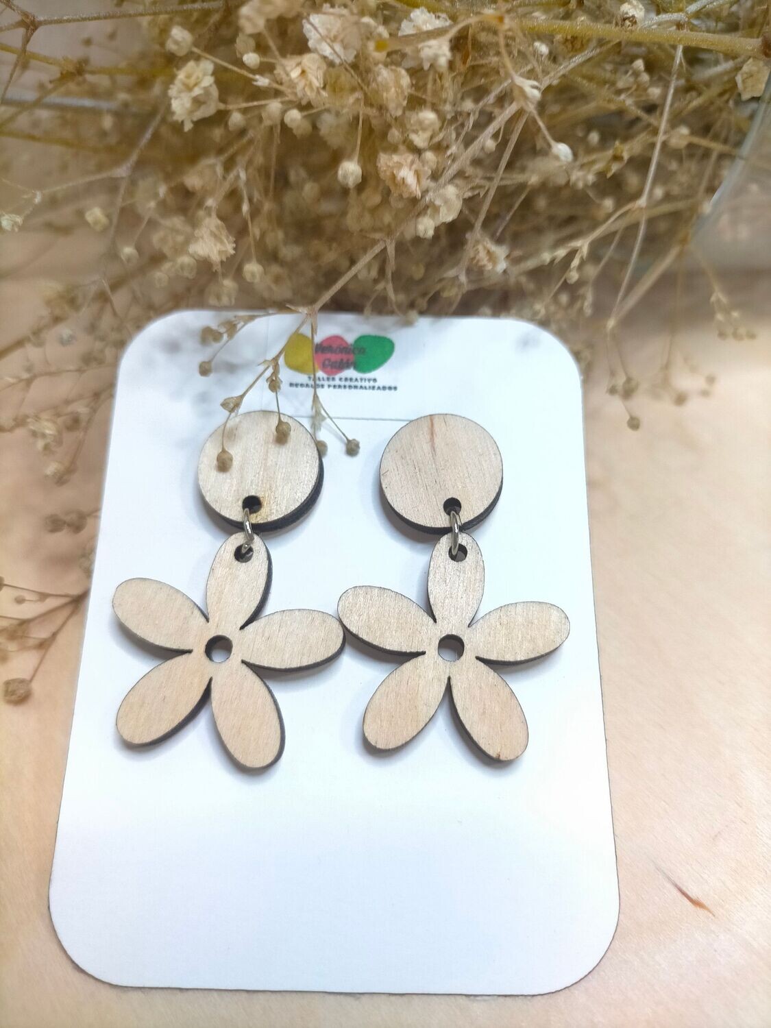 Pendientes Flor