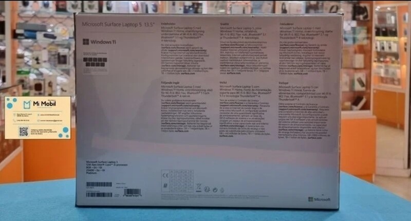 MICROSOFT SURFACE LAPTOP 5 256GB