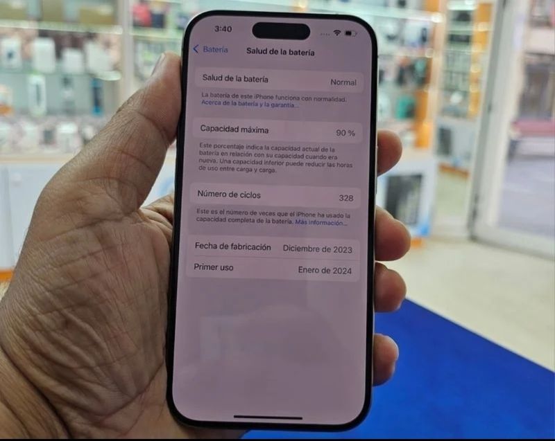 IPHONE 15 PRO 256GB TITANIUM NATURAL
