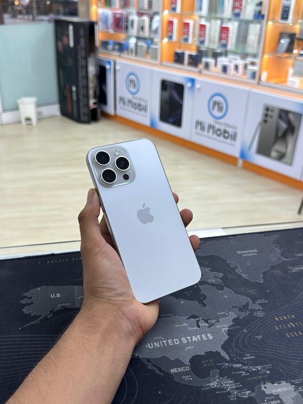 IPHONE 15 PRO MAX 512GB TITANIUM WHITE