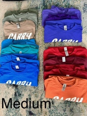 Carry the 9 White Logo Unisex T-Shirt - various colors