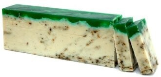 1 Tranche de savon artisanal huile d'olive  - thé vert