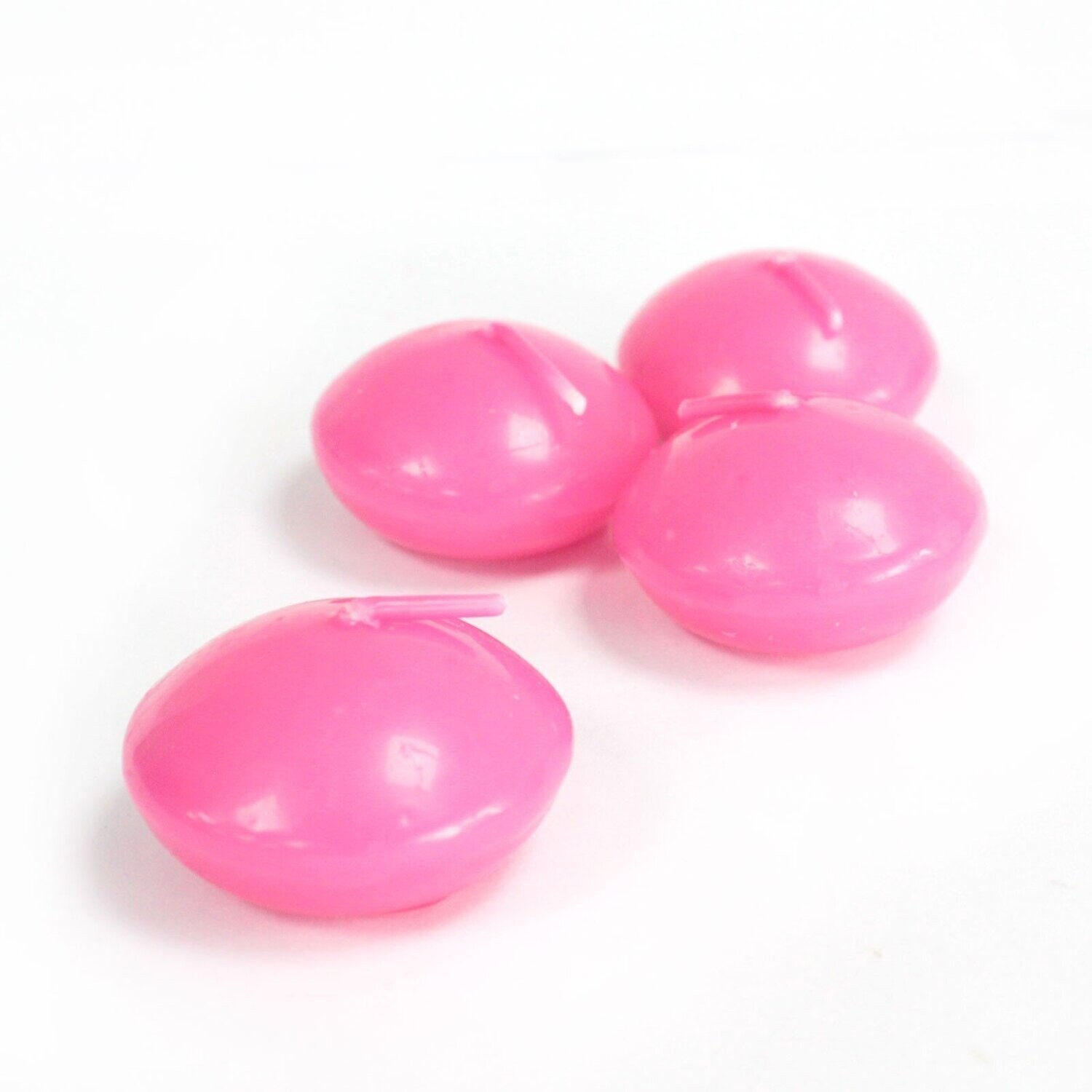 Petites bougies flottantes - roses