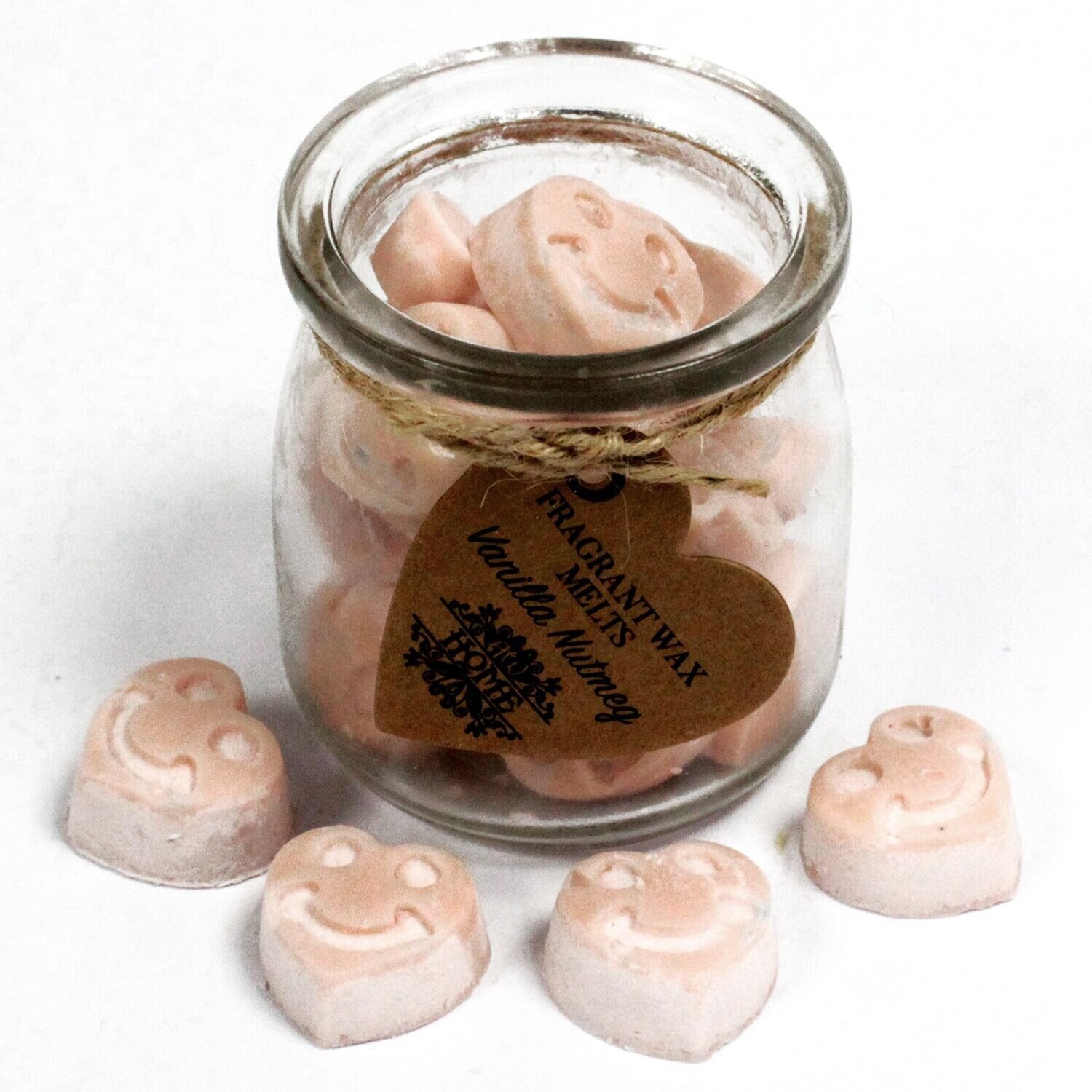 Coeurs fondants en cire de soja - vanille
