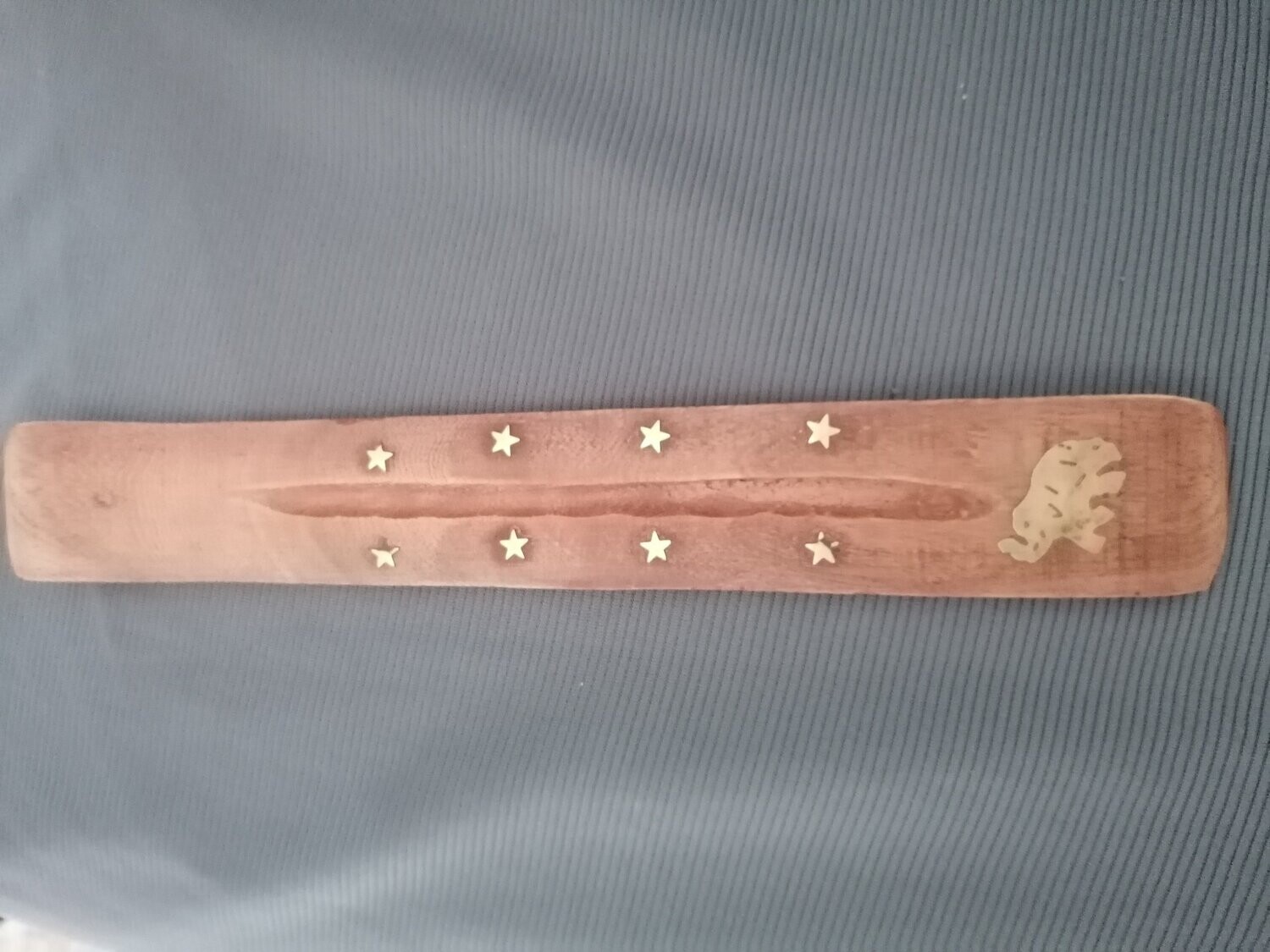 Porte encens en bois - éléphant