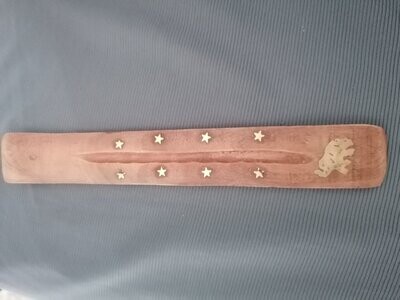 Porte encens en bois - éléphant Porte encens en bois - éléphant