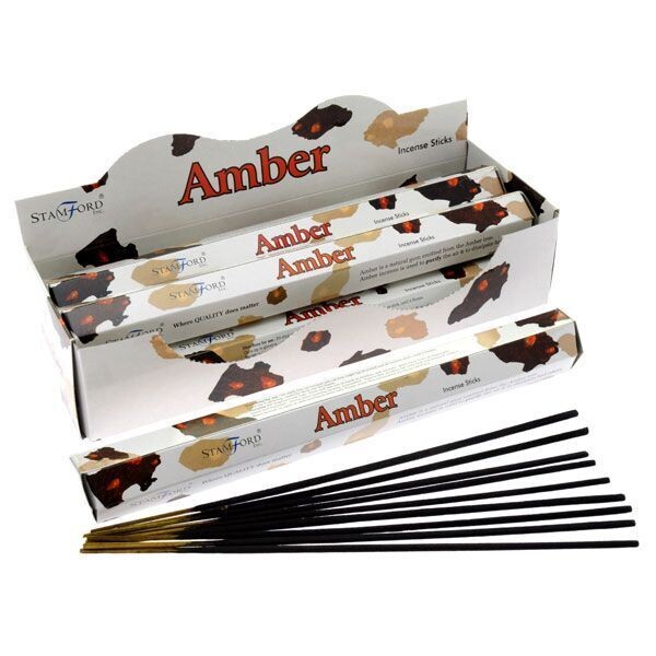 20 bâtons d'encens - ambre