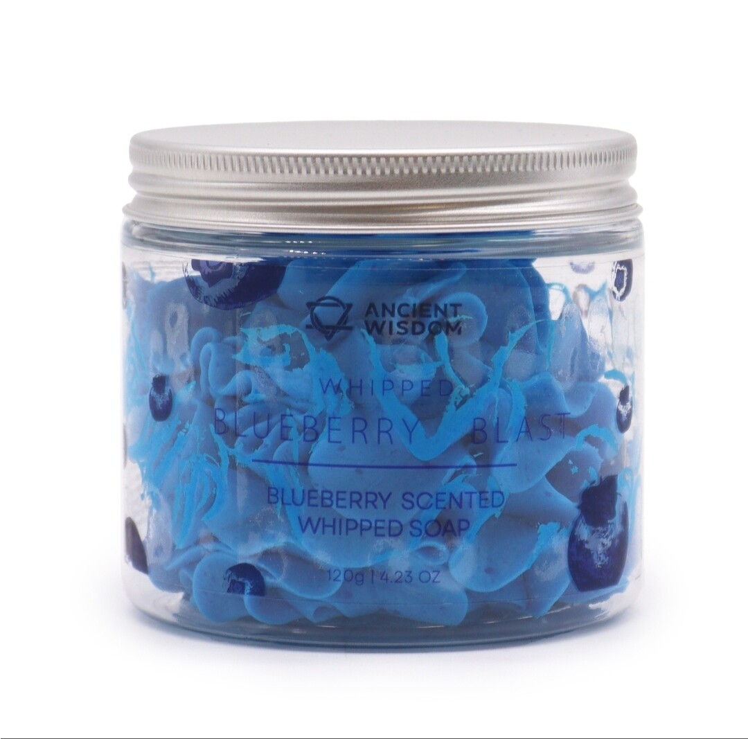 Savon texture crème fouettée - myrtille