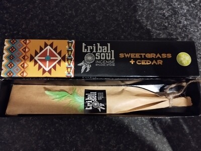 Bâtons à encens - sweetgrass + cèdre