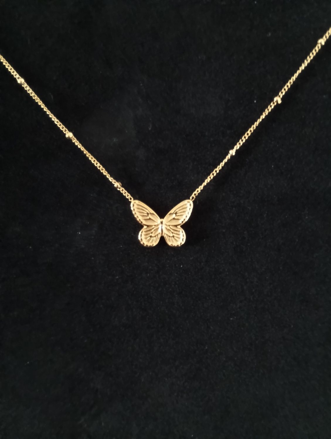 Collier papillon